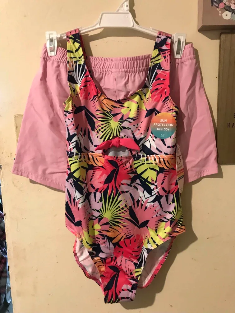 New! Ocean Pacific Swimsuit Set - Size 14 or 16 thumbnail