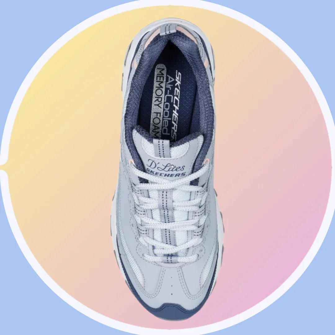 NEW Sz 9 Skechers D'Lites - Popular Vote Sneakers image indicator(8)