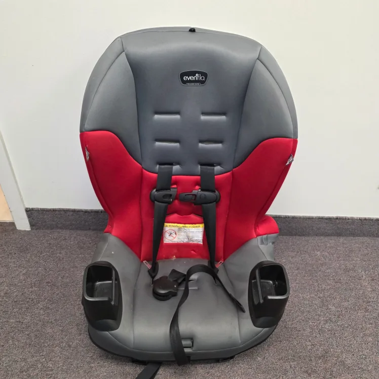 Evenflo Car Seat - Red & Grey thumbnail