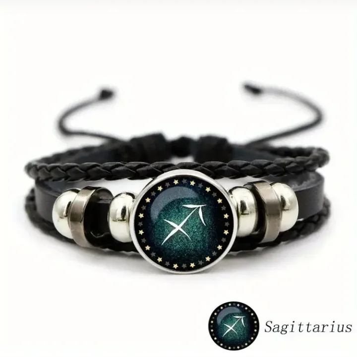 Vibrant Sagittarius Zodiac Sign Bracelet thumbnail