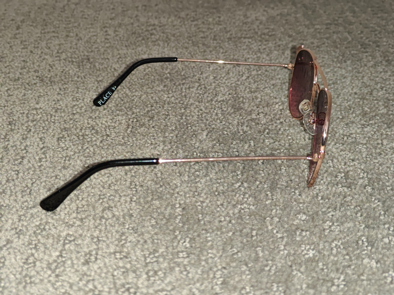 Children Girls Unicorn Icon Aviator Sunglasses - Rose Gold - photo 3