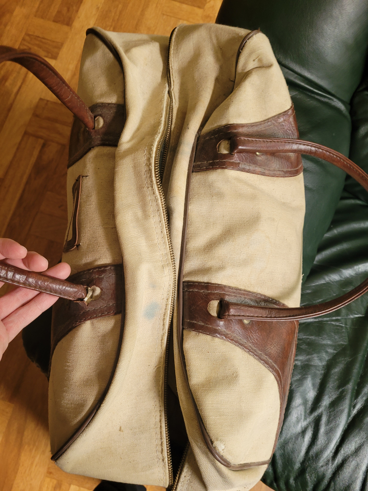 Adidas Beige & Brown Duffle Bag - photo 4