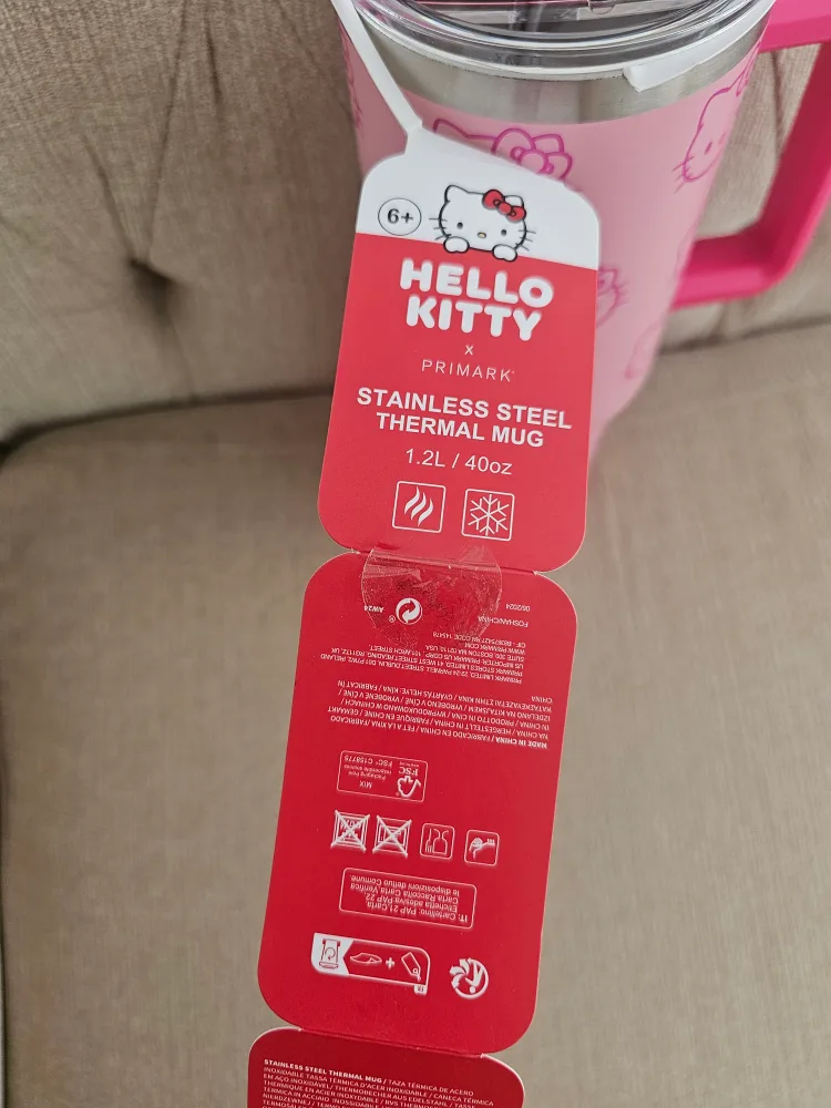 Brand New Hello Kitty Stainless Steel Tumbler - 1.2L image indicator(4)