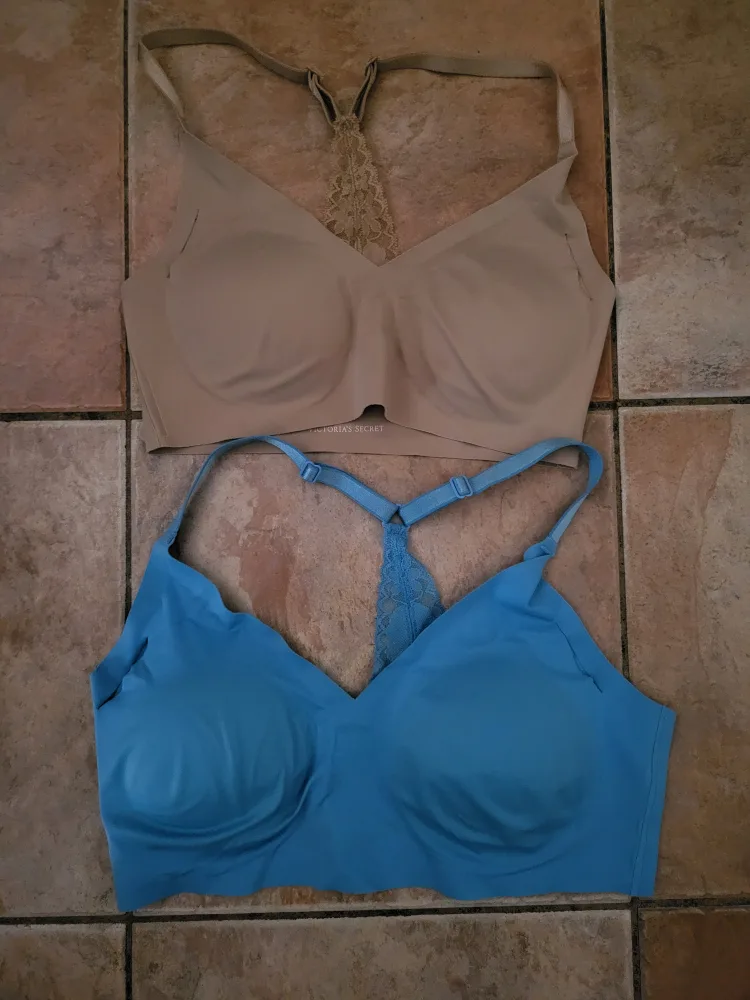 Victoria's Secret Bras - Beige & Blue thumbnail