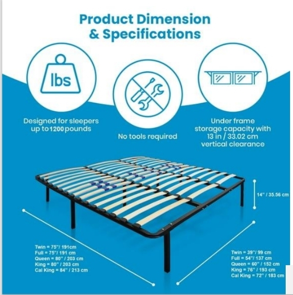 Bed Frame - Queen - photo 2