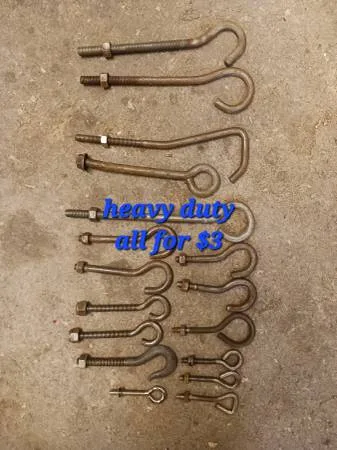 Heavy Duty Hooks - $3 for All! thumbnail