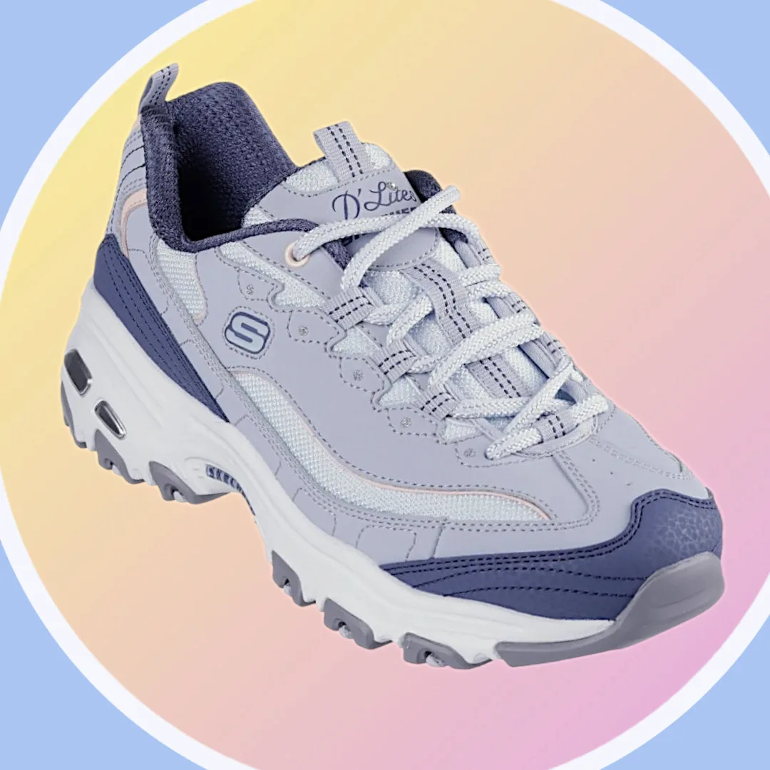 NEW Sz 9 Skechers D'Lites - Popular Vote Sneakers image indicator(3)