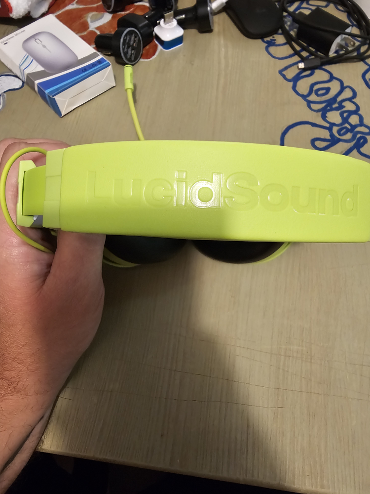 LucidSound LS35 Wired Gaming Headset - Green - photo 2