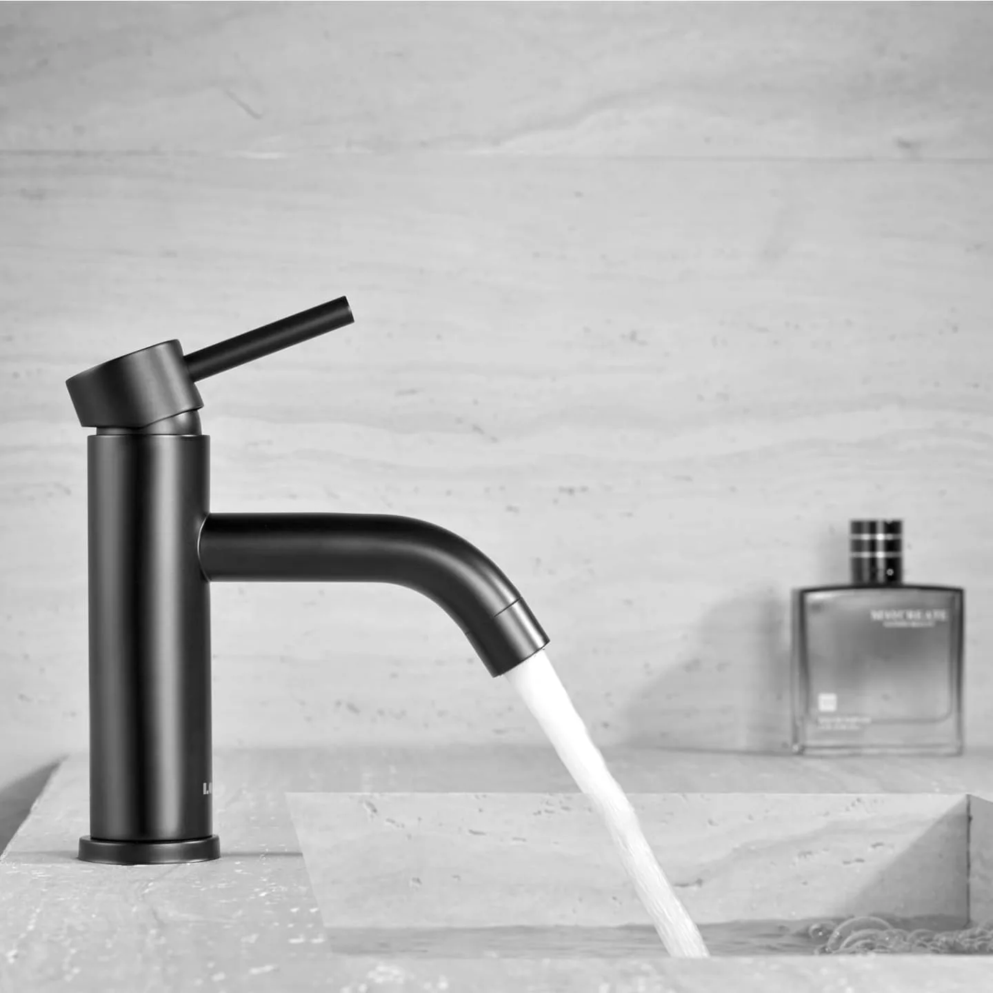 LOOFA Matte Black Bathroom Faucet - NEW thumbnail