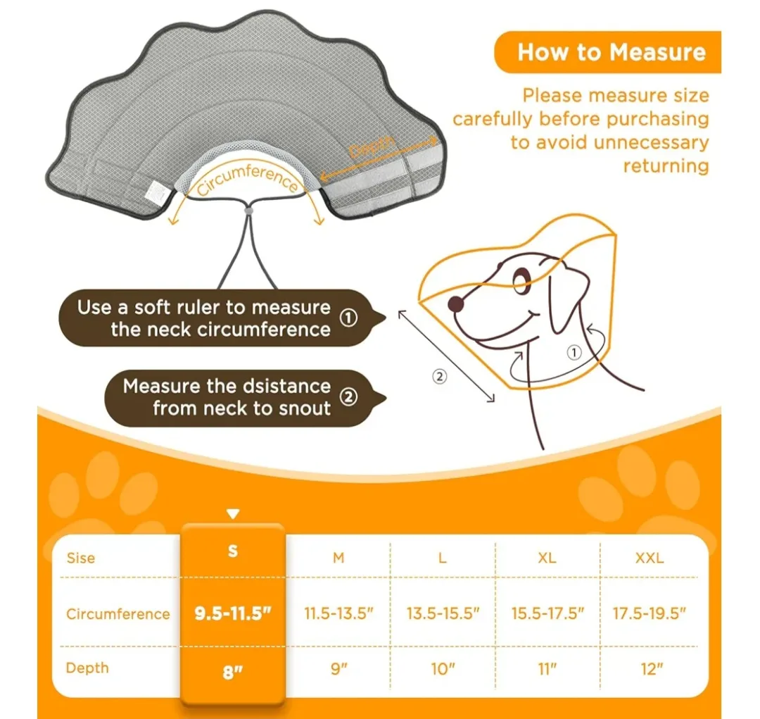 Dog Cone Collar - Size Small image indicator(5)