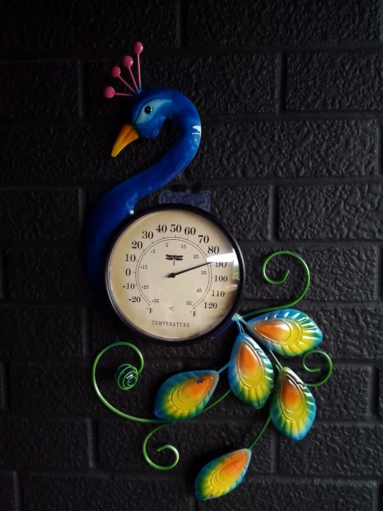 Peacock Wall Thermometer thumbnail