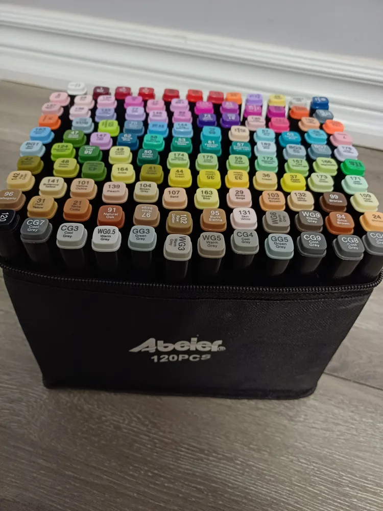Abelieer 120pcs Marker Set image indicator(10)