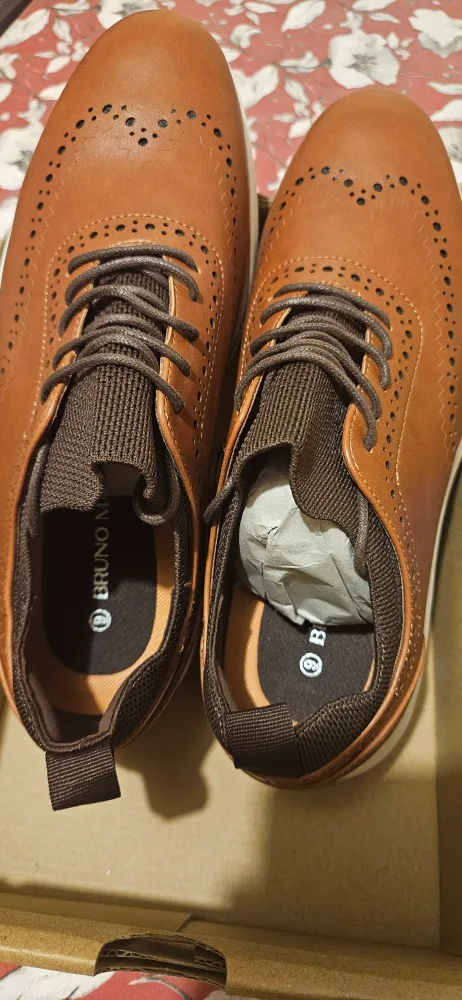 Bruno Marc Men's Dress Shoes Size 9, New thumbnail