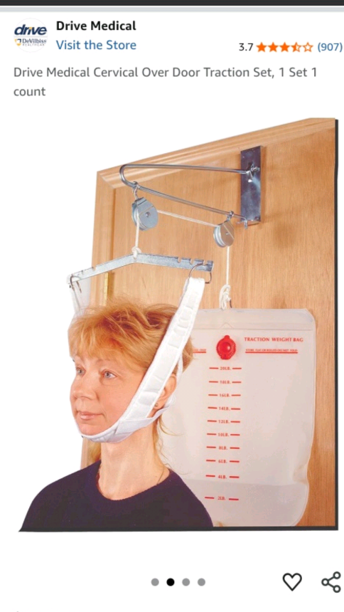 Drive Medical Cervical Over Door Traction Set - photo 2