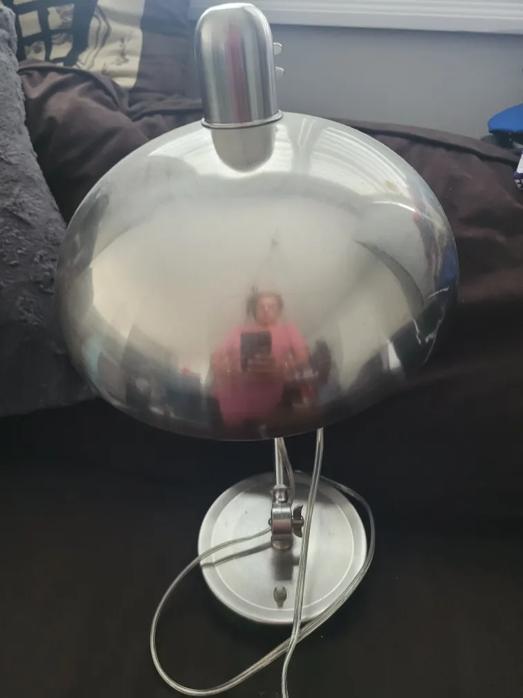 Silver Desk Lamp image indicator(2)