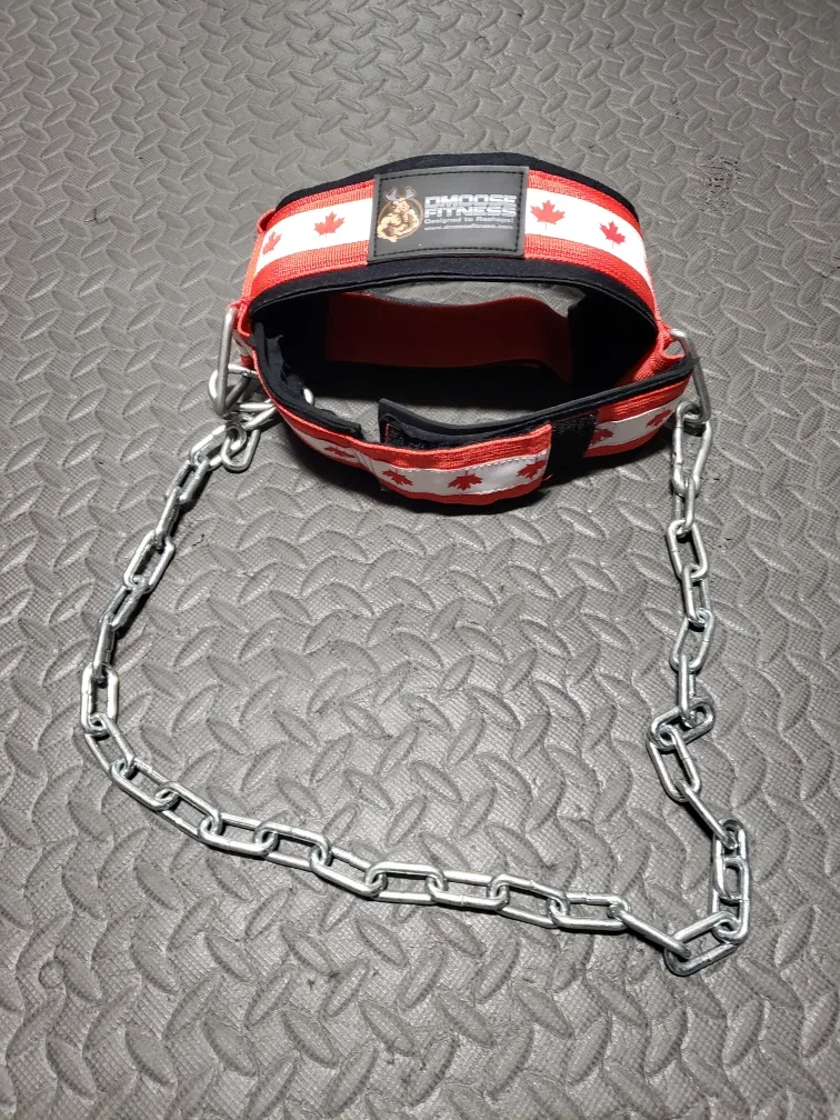 DMOOSE Fitness Weight Lifting Neck Harness for boxing training. thumbnail