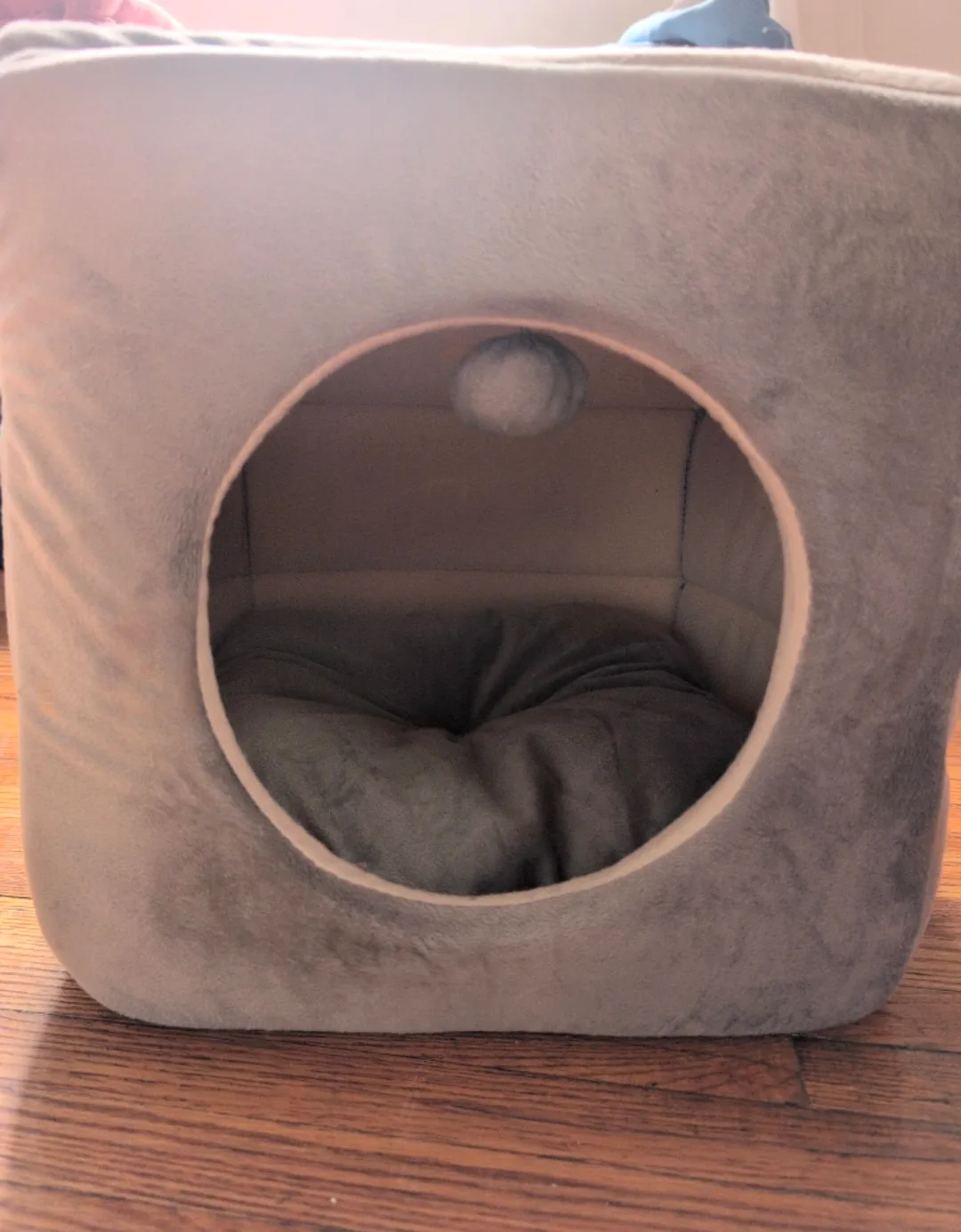 Gray Cube Cat/Small Dog House 🐾 image indicator(2)