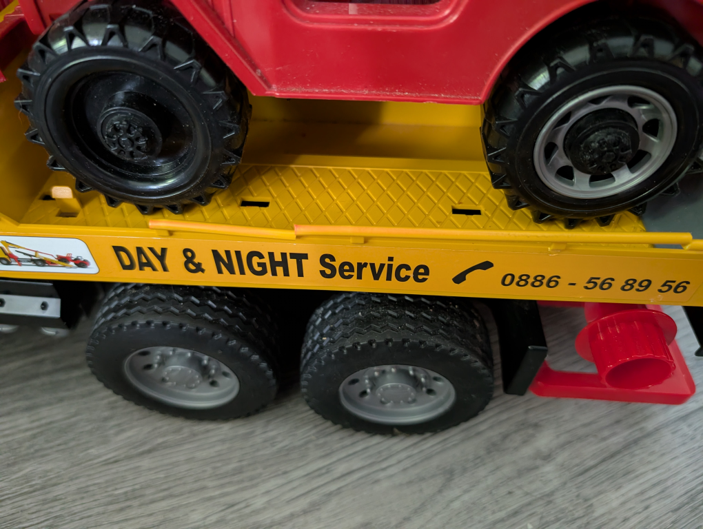 Bruder Tow Truck with Jeep - photo 2