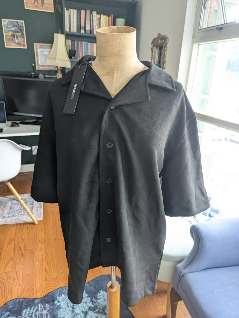 Nova Men Roma Faux Suede Button Up thumbnail