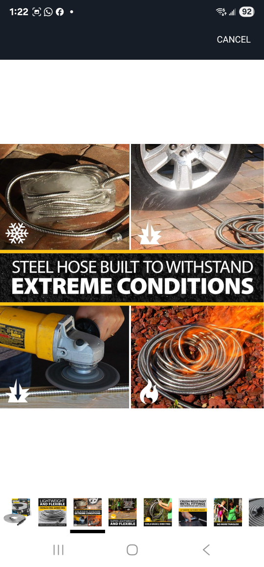 Bionic Steel Pro Metal Garden Hose 100 ft - photo 4