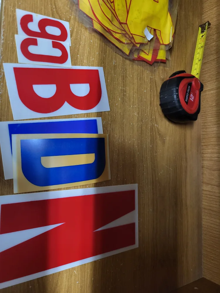 Vinyl Letter and Number Decals thumbnail