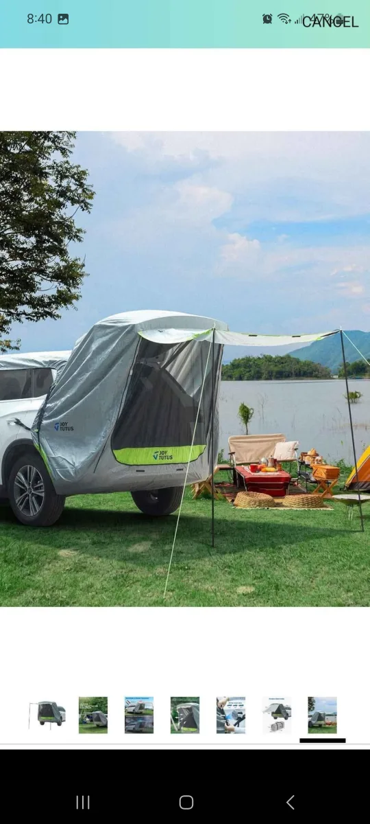 JOY TUTUS Tailgate Awning o image indicator(2)