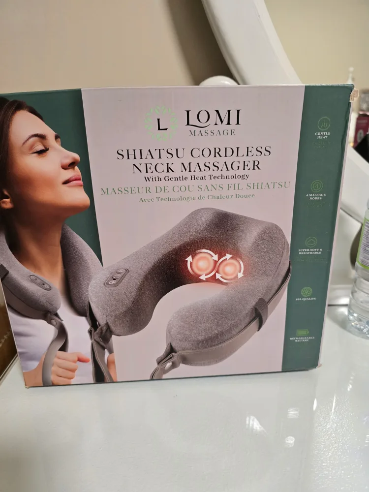 Lomi Shiatsu Cordless Neck Massager thumbnail