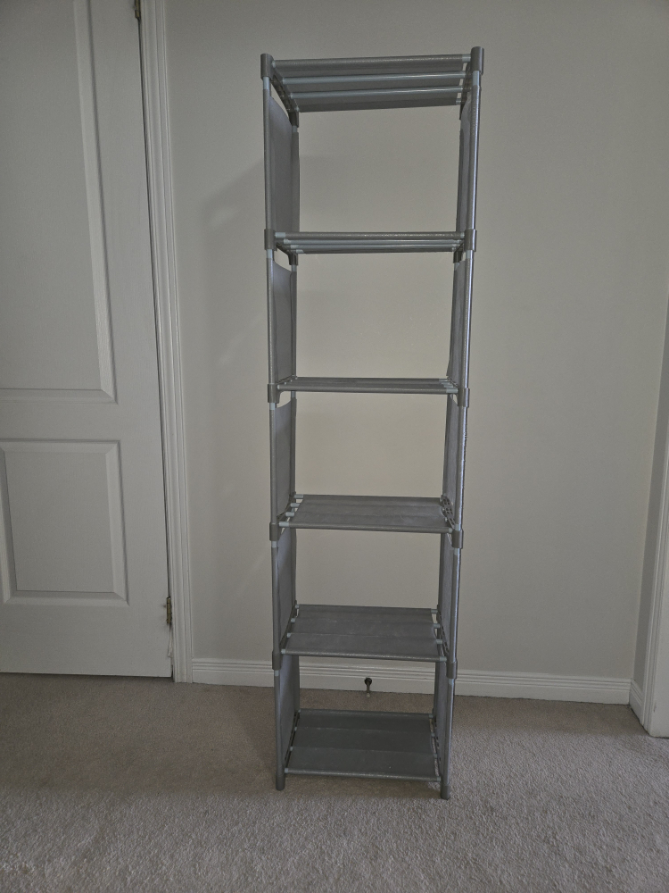 Grey 5-Tier Shelf