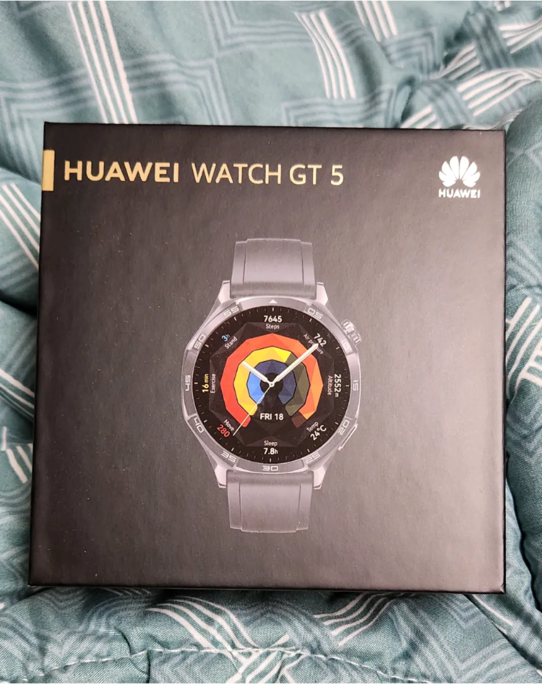 brand new Huawei Watch GT 5 46mm - Black thumbnail