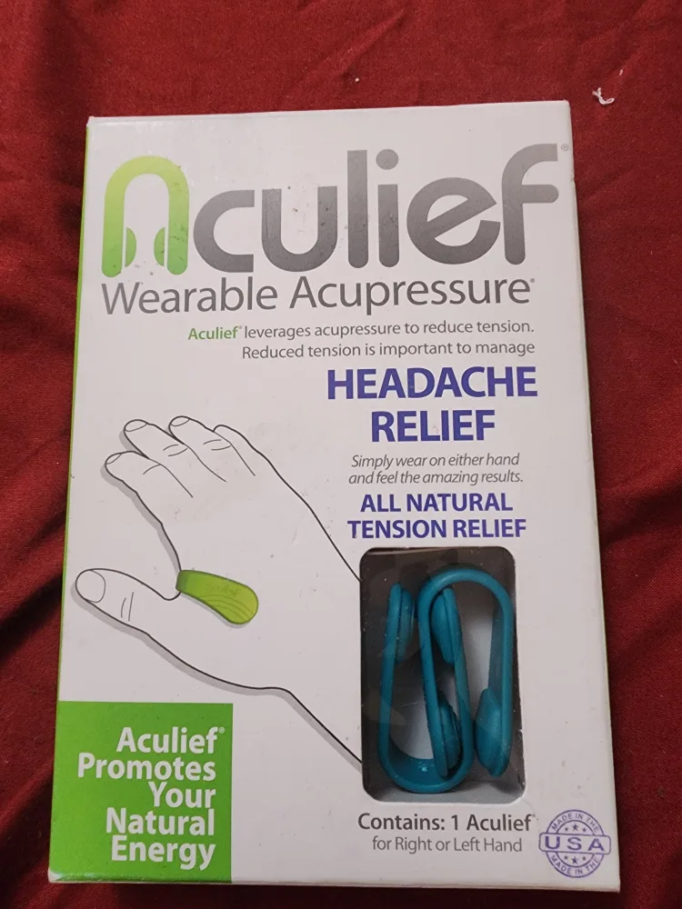 Aculief Wearable Acupressure for Headache Relief thumbnail
