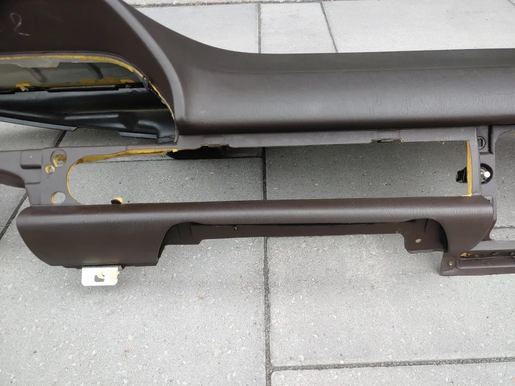 Mercedes Benz W126 C126 500SEC 320SEL 300SE Dashboard dark brown image indicator(7)