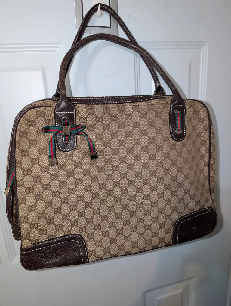 Faux Gucci GG Canvas Handbag image indicator(2)