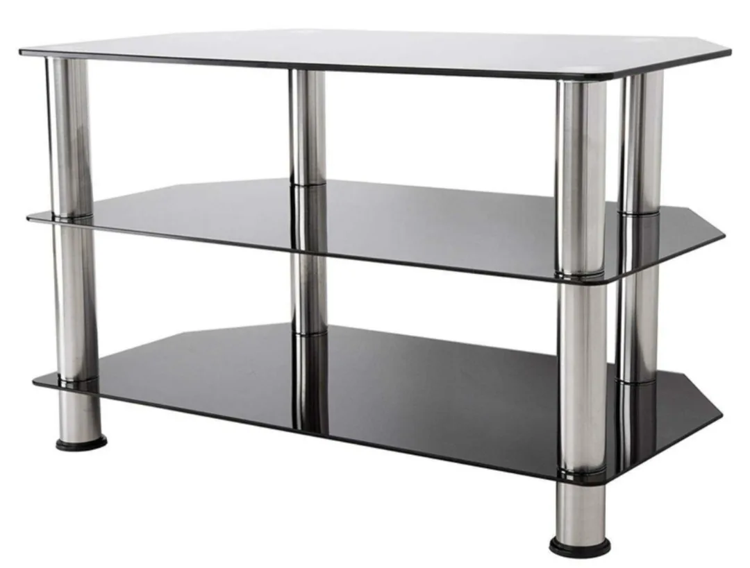Black Glass TV Stand thumbnail