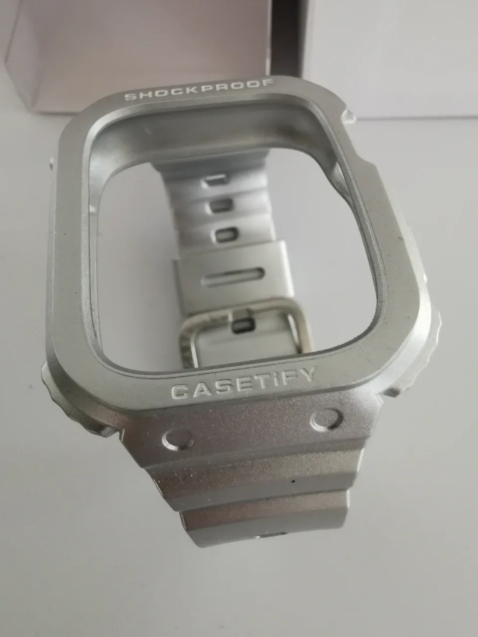 Casetify Bounce Odyssey Apple Watch Band 44/45mm Silver image indicator(4)