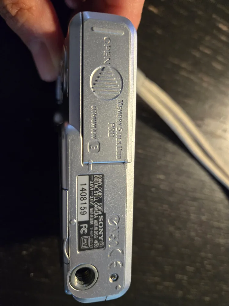 Sony Cyber-shot DSC-W30 6.0 MP Digital Camera image indicator(2)