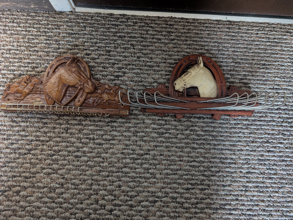 2 Horse Head Key Rack - photo 3