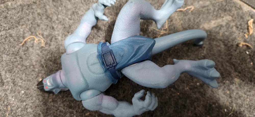 Blue Action Figure with Tail 🇨🇦 thumbnail