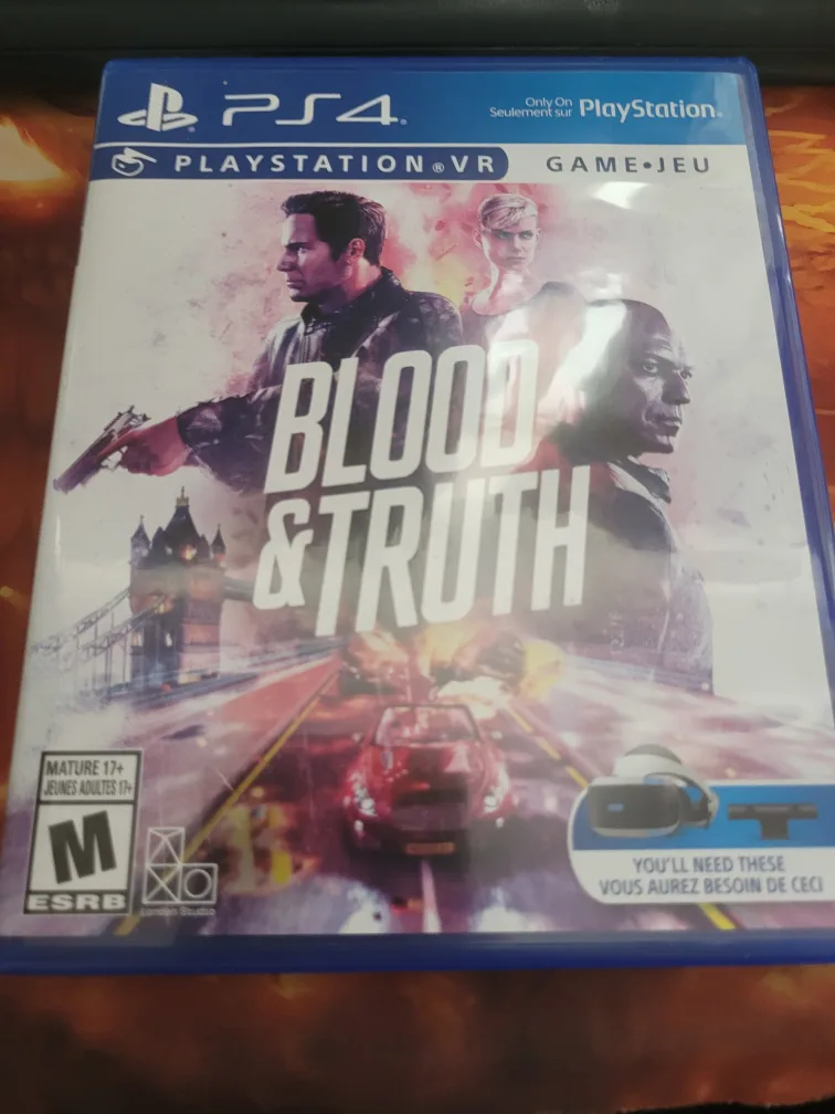 Blood & Truth PS4 VR Game thumbnail