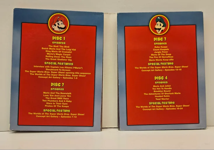 The Super mario bros Super show DVD image indicator(5)