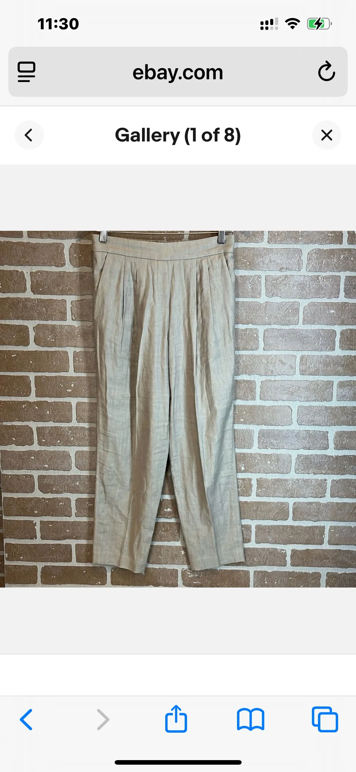 Babaton Linen Blend Pant thumbnail