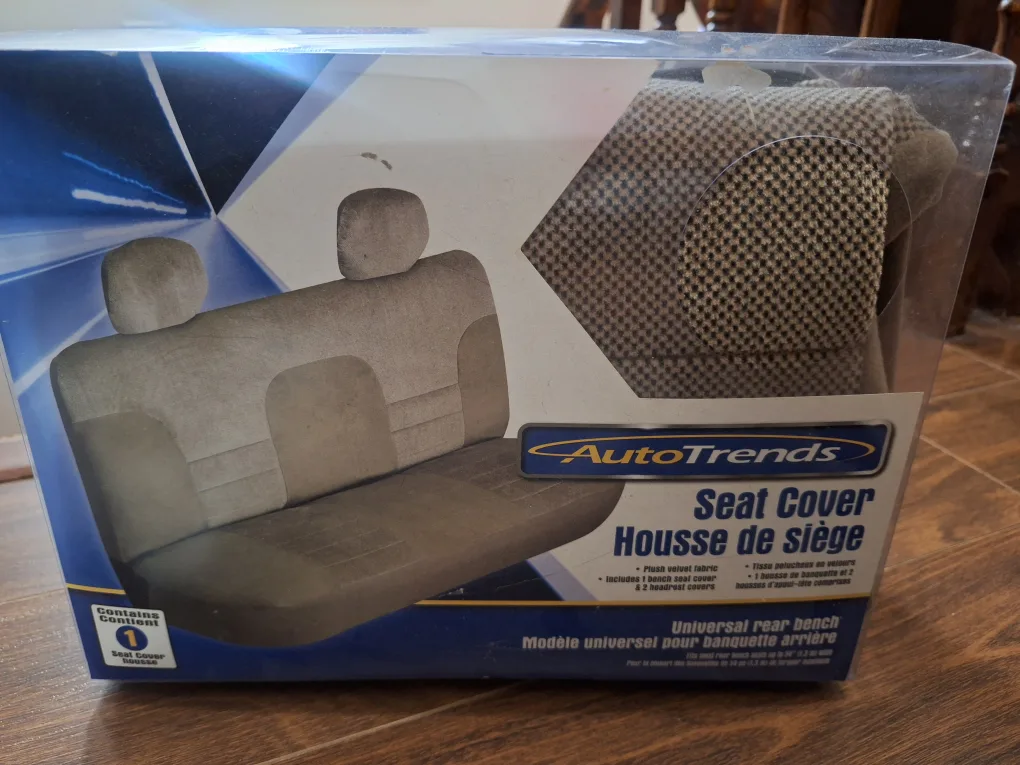 AutoTrends Universal Rear Bench Seat Cover - New in Box thumbnail
