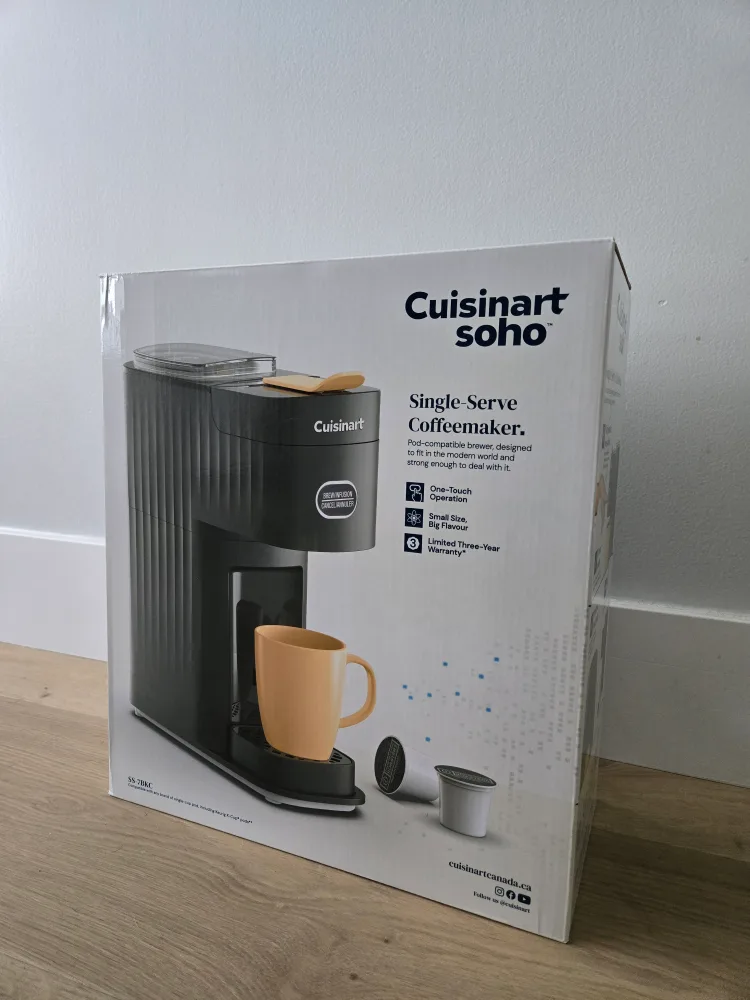 New Cuisinart Soho Single Serve Coffeemaker ���🇨🇦 thumbnail