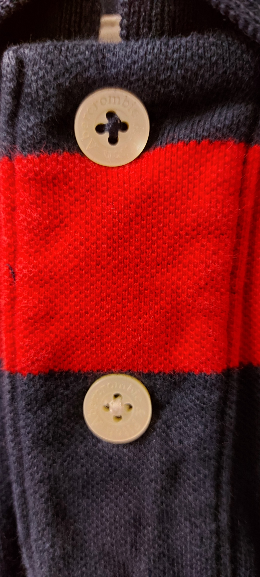 Abercrombie & Fitch XL Striped Polo Shirt - photo 2