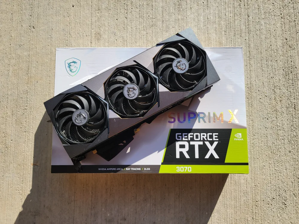 MSI GeForce RTX 3070 Suprim X Graphics Card 🇨🇦 thumbnail