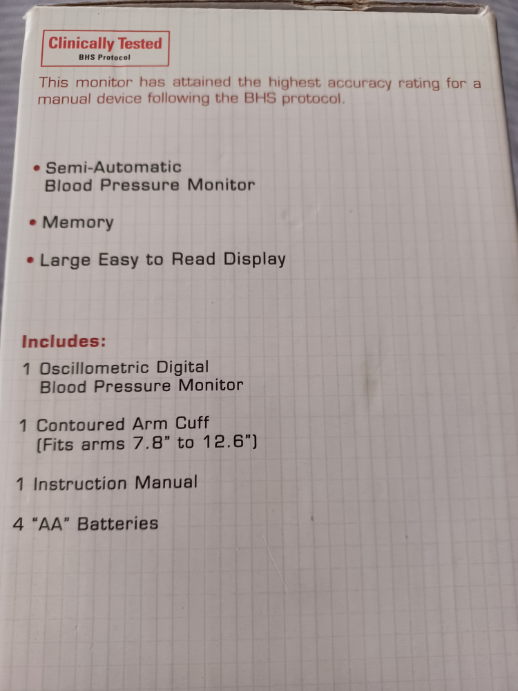 New Pro Check Blood Pressure Monitor - photo 3