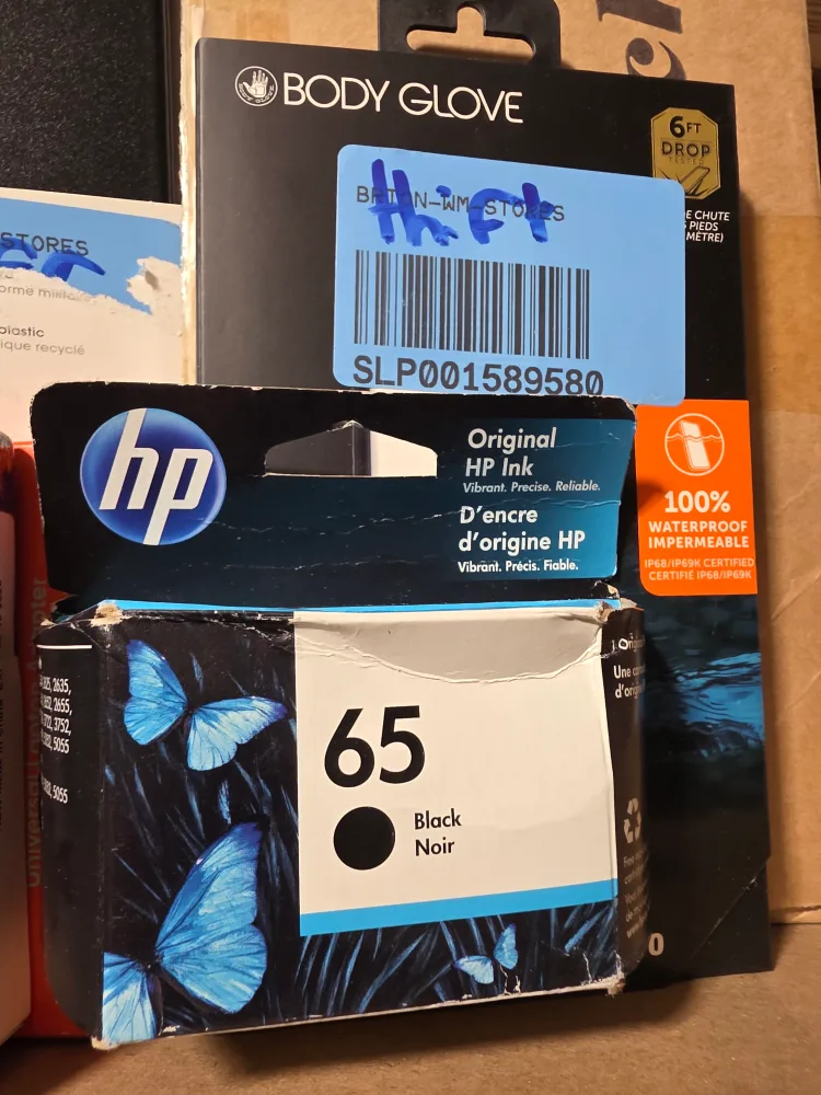 HP 65 Black Ink Cartridge - New thumbnail