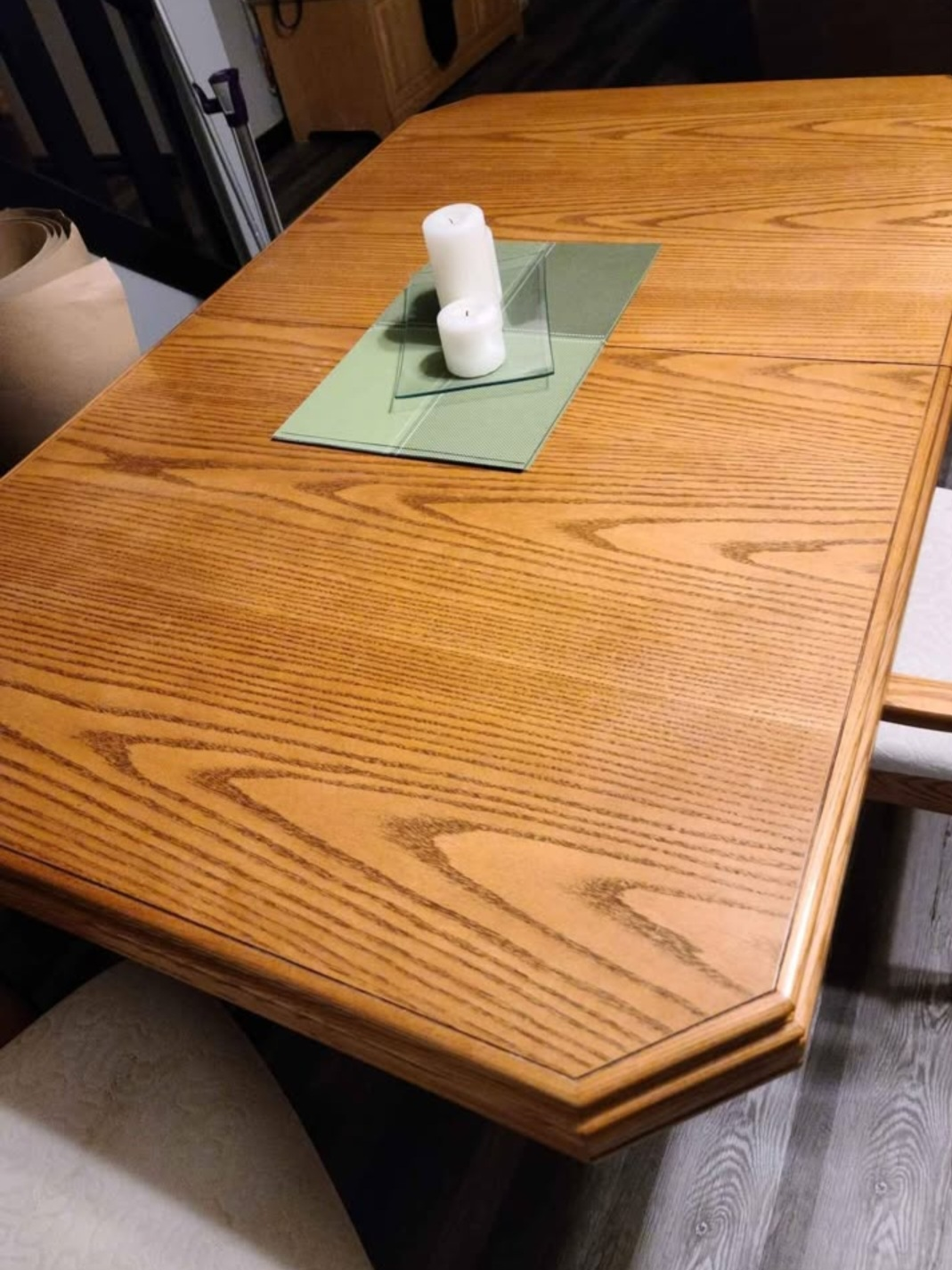 Dining Table with Extender & 6 Chairs