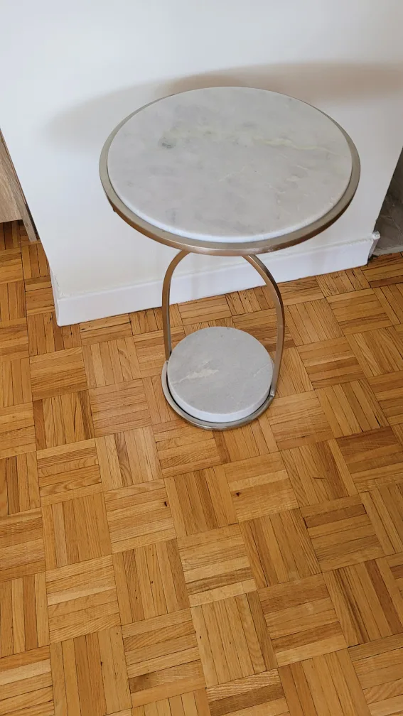 Marble Top Side Table thumbnail