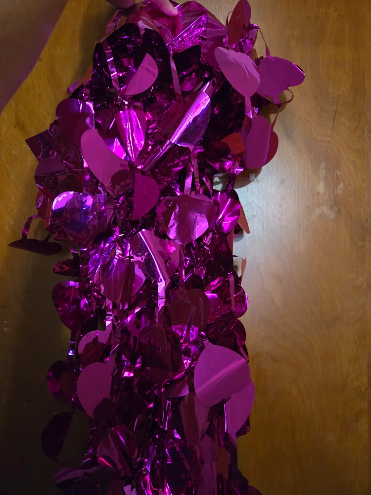 Pink Heart Garland Decoration thumbnail
