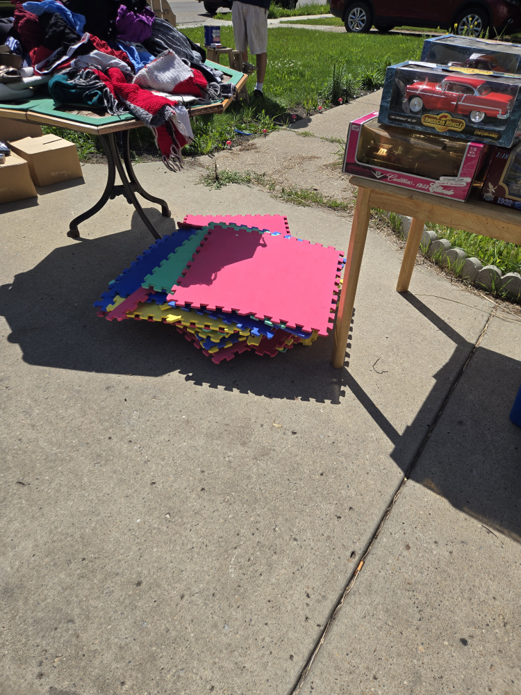 Colorful Foam Interlocking Floor Mats